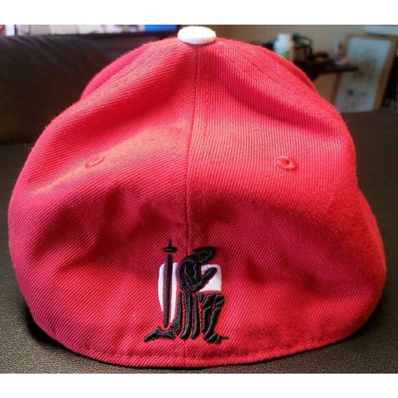 Fort Wayne Bishop Luers Baseball Cap Dirt Stain Football Fitted 7 3/8 - Picture 3 of 6